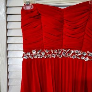 Winter Formal Prom Maxi Dress